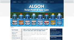 Desktop Screenshot of algon.com.au