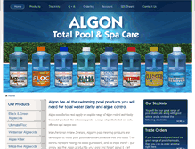 Tablet Screenshot of algon.com.au