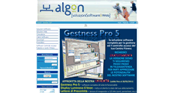 Desktop Screenshot of algon.it